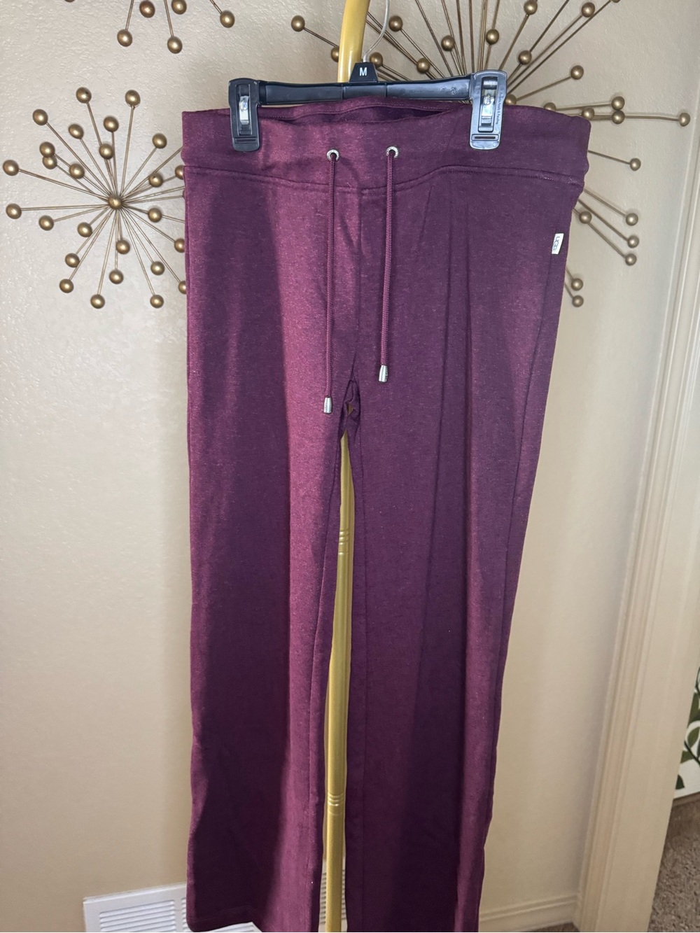 NWOT Burgundy Drawstring Ugg pants